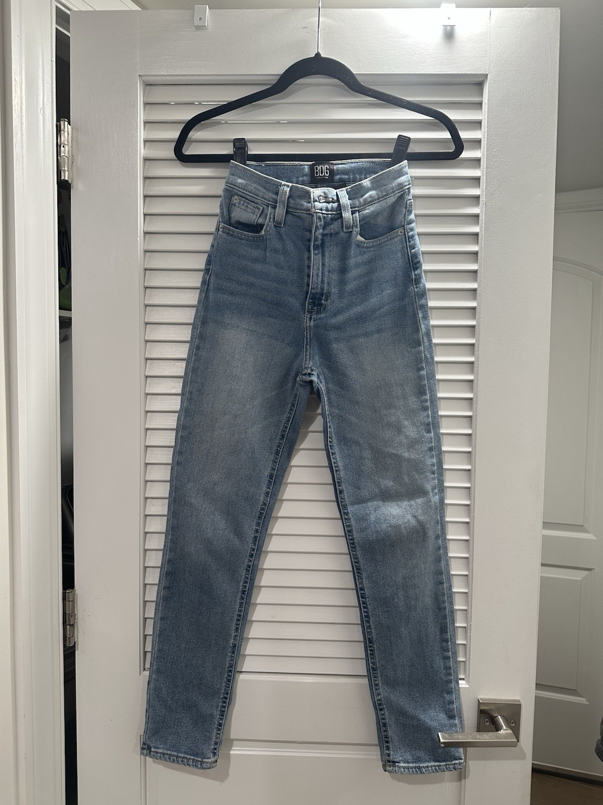BDG Women's Blue Denim Jeans High Rise Size 24