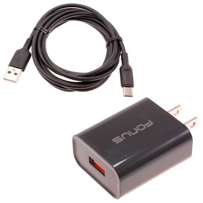 18W Fast Home Charger 6ft Long USB-C Cable Type-C Cord USB Wall for Tablets