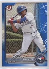 2022 Bowman Draft Blue 85/150 Luis Meza #BD-89 a8x