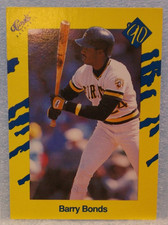 1990 Classic Baseball Barry Bonds Trading Card (#T68)