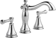 Delta 3597LF-MPU Cassidy Widespread Bathroom Faucet - Chrome