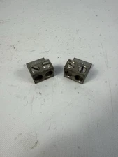 LOT OF 2 PANDUIT LAM2A 1/0-14, MECHANICAL LUG, 1 HOLE, 2 BARREL, CU9AL, DUAL LUG