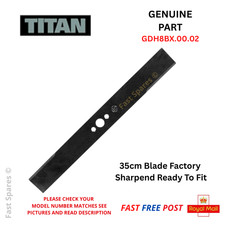 Titan TTB1019HVM GENUINE Cutting Blade GDH8BX.00.02 Screwfix FAST UK POST