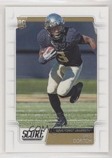 2019 Score Rookies Greg Dortch #435 7m3