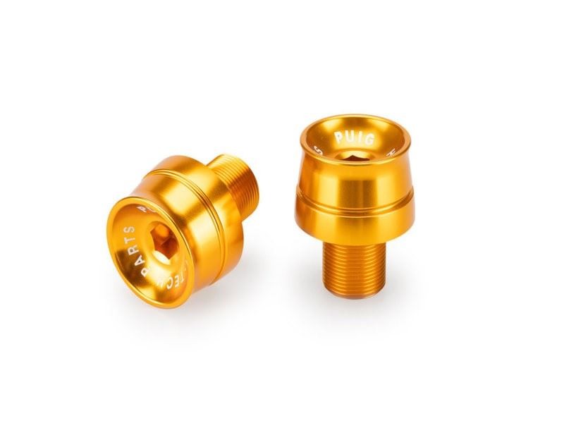 Puig Gold Speed Bar Ends Kawasaki ZX-6R 636 2007-2008