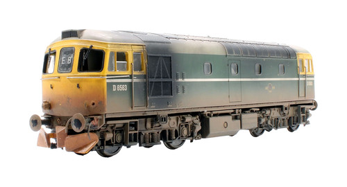 HELJAN SPUR OO 3381 BR BLAU CLASS 33 "D6563" DIESELLOK *VERWITTERT* | Condition: Used
