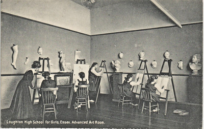 Loughton High School für Mädchen, Essex. Advanced Art Room von P.A. Buchanan & Co.