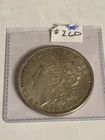 1889 Silver Morgan Dollar Coin AU