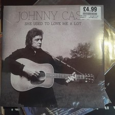 Johnny Cash She Used To Love Me A Lot 7 vinyl...