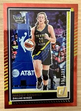 2025 Panini Donruss WNBA - Maddy Siegrist #20 Red Laser /399. Dallas Wings