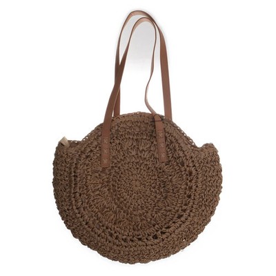 Strandtasche, Damen, Beige, 41, 5, 35 cm #Eow