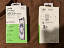 Belkin ScreenForce TemperedGlass Screen Protector iPhone 16 15 14 Pro