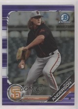 2019 Bowman Chrome Prospects Purple Refractor /250 Shaun Anderson #BCP-211 19wd