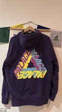 Palace Skateboards P-3D Purple Hoodie Size Medium