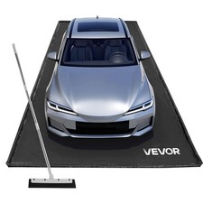 VEVOR Containment Mat Non-Slip Garage Floor Mat 7 ft 9 in x 18 ft Raised Edge