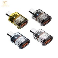120W USB C to USB A 3.2 OTG Adaptor  10Gbps Fast Data Converter Connector Plug