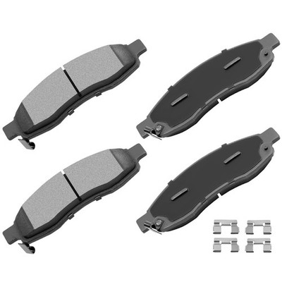 D1015 Front Semi-Metallic Brake Pads INFINITI QX56 Nissan Armada 04-06 4PCS
