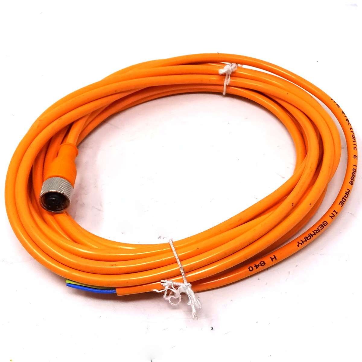 Connecting Cable E10868 IFM With Socket 5m PVC M12 ADOGH030MSS0005E03 *New*