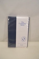 New The Company Store Percale Navy Pillowcases 2 Set Size King