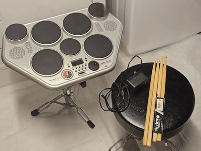 Yamaha DD-55 Digital Percussion 7-Pad Midi Electric Drum Kit With Stand And Chai