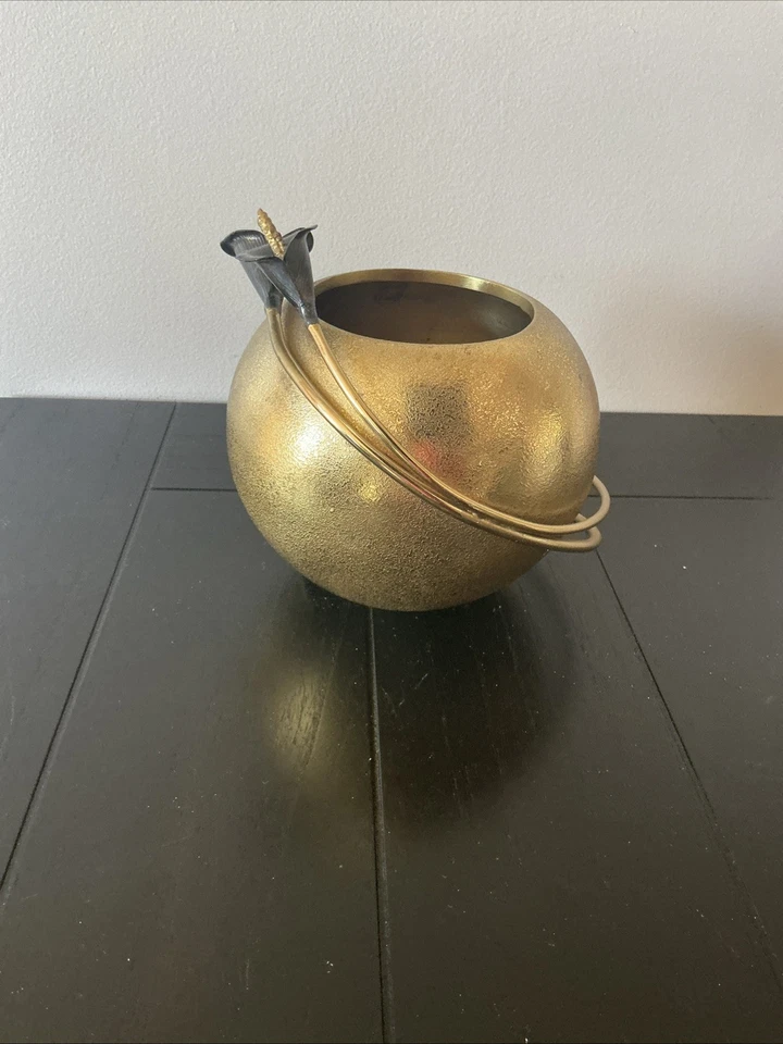 Jarrón Michael Aram Calla Lily Rose Bowl - Número de artículo 123203 Facotry sellado Foto 2 de 3