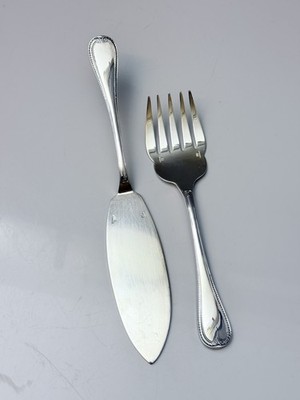 Christofle Malmaison Fisch-Tranchierbesteck Versilbert