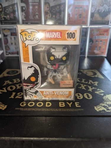 Funko Pop! Vinyl: Marvel - Anti-Venom #100 GITD Box Lunch Exclusive W/ Protector