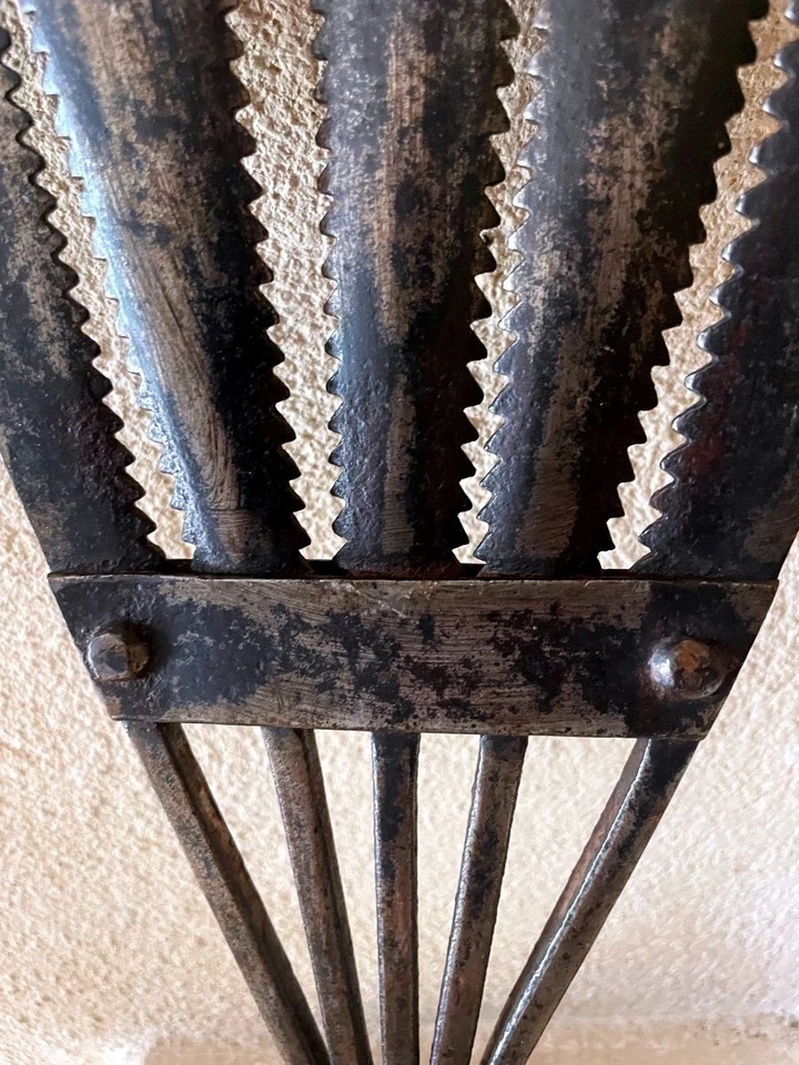 Ancienne Foène en fer forgé - Photo 2/4