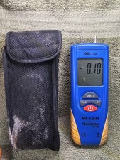 MA-LINE MA-12838a Digital Dual Differential Manometer W/ Case