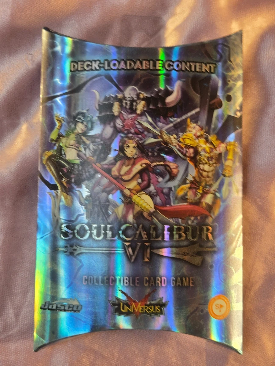 Universal Fighting Systemソウルキャリバー6 セット Universal Fighting System Sealed Collectible Card Game Decks