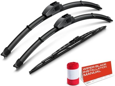 For 1999-2002 Saab 93 Wiper Blade Set Front  Rear APR 29526HRRW 2000 2001