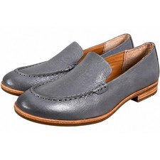 NIB New $160 Kork Ease Meg Blue Leather Flats Loafers Size 6