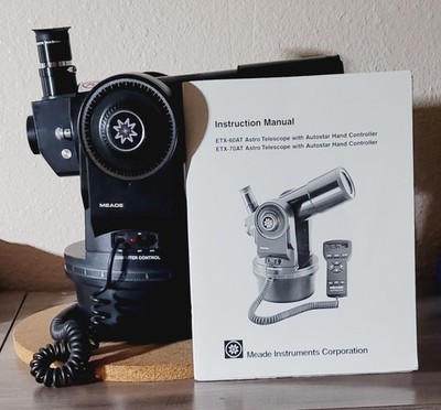 Meade ETX-60 AT Refractor Telescope 9mm Eyepiece Autostar