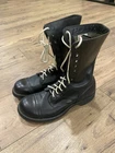 WW2 Or Korean War Era Paratrooper Leather Jump Boots Military 1940s Size 7.5