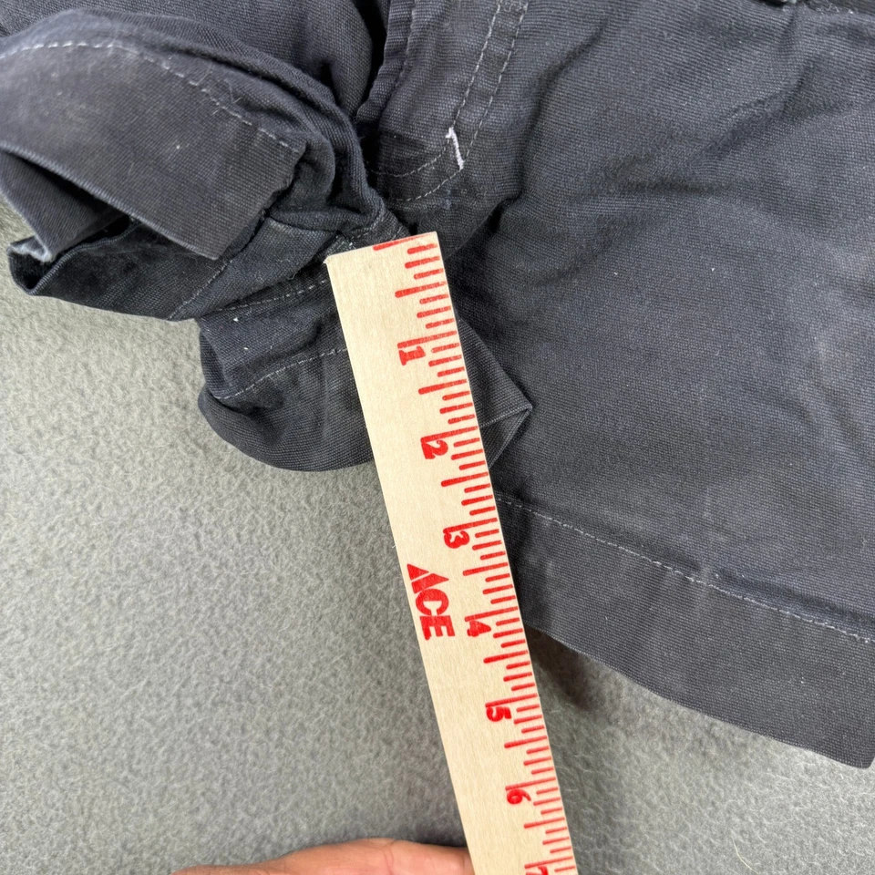 OP Ocean Pacific Shorts Girls Size 1 Black Cotton Blend Casual Beach Resort - Image 4 of 4