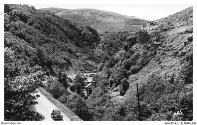 AUNP7-0581-81 - LACAUNE-LES-BAINS - summer resort gorges du gourp smoking ro