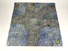 WARMACHINE HORDES Iron Kingdoms City Streets 30" x 30" Playmat Game Mat Tablewar