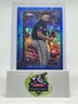 2025 Topps Chrome Logofractor Valente Bellozo Blue Rookie Card/150 (#122)