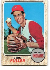 1968 Topps #71 Vern Fuller NM+ RC Rookie Indians  ID:328918