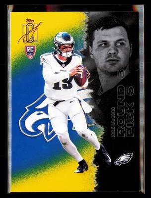 2025 Topps Signature Class #108 Kyle McCord Blue & Yellow