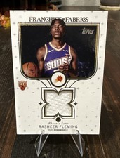 2025-26 Topps - Franchise Fabrics Rasheer Fleming #FF-RF (MEM, RC)