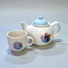 Disney Frozen 2 Ceramic Tea Set - Teapot with Lid and Teacup - Zak Designs