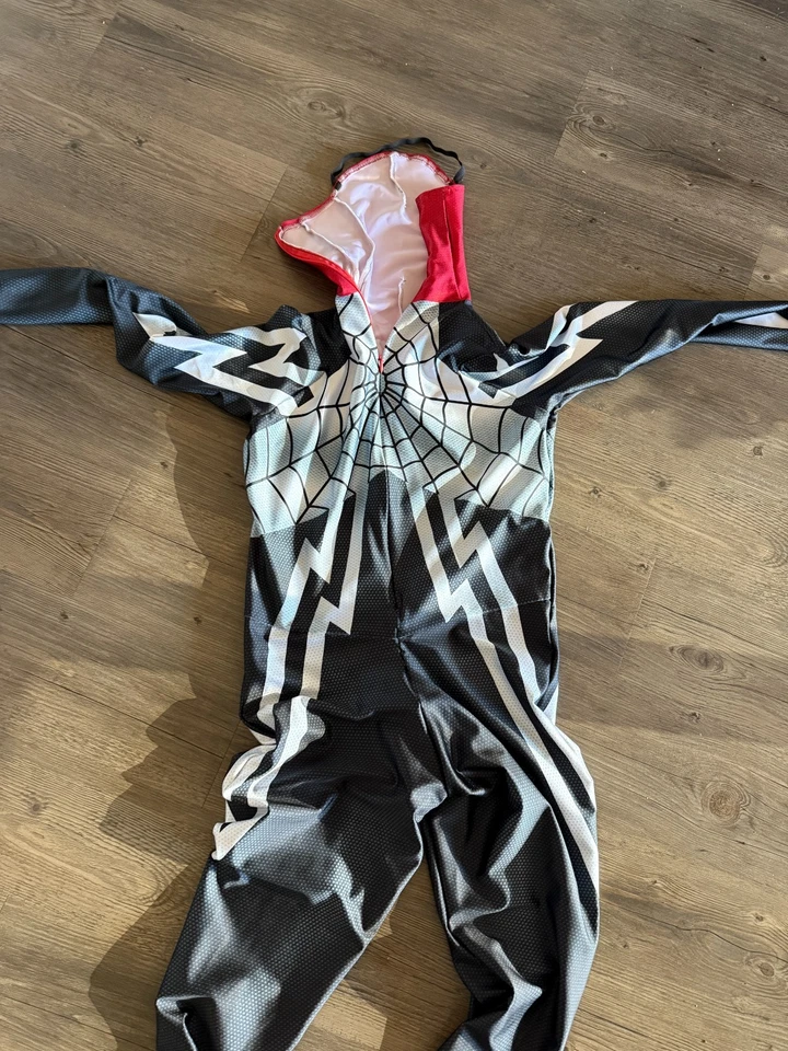 Silk Cindy Moon Bodysuit Cosplay Costume Spider-Woman Jumpsuit For Men Medium - Image 3 of 3
