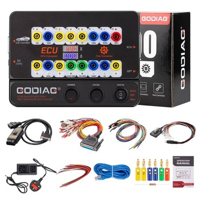 GODIAG GT100 PLUS GPT ENET DOIP AUTO TOOL OBDII Break Out Box EC-U Connector USA