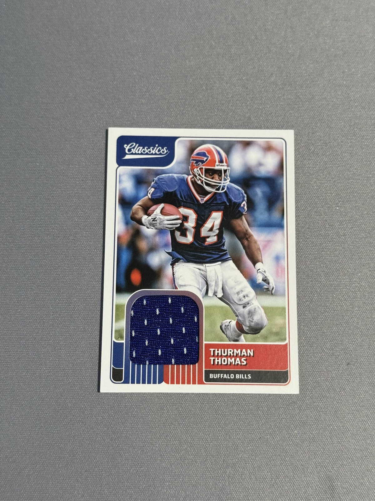 2018 Panini Classics #8 Thurman Thomas Classic Materials