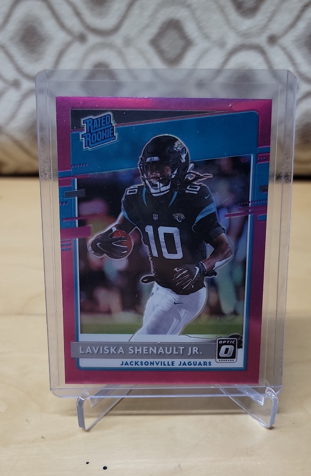 2020 Panini Donruss Optic - Rated Rookies Laviska Shenault Jr. #168 Pink Prizm