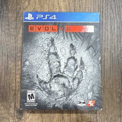 Evolve PS4 2015 Shooter M Mature NTSC-U/C Manual Included | No Scratches on Disc