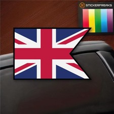 Union Jack Aufkleber UK Flagge Sticker Fahne Britisch Retro Krone Design 12x18cm