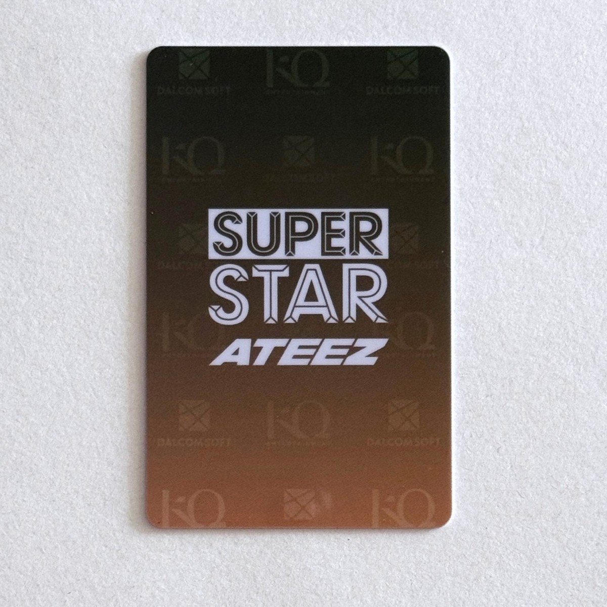 ヨサン　トレカ　superstar ATEEZ superstar ATEEZ PVC トレカ STAR+ING ヨサン 【公式通販】