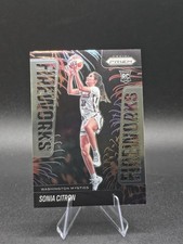 2025 WNBA Prizm Sonia Citron FIREWORKS Rookie #15 Washington Mystics RC